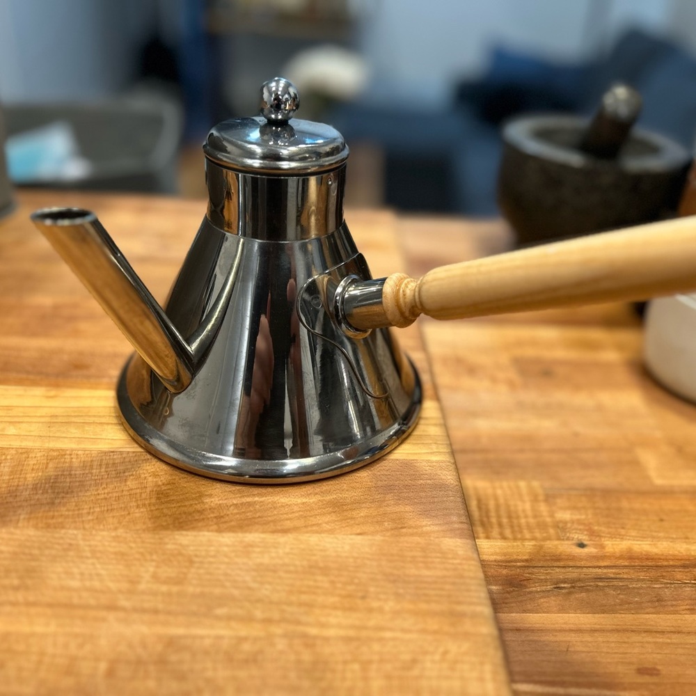 Mauviel Turkish Coffee Pot. Never has been used, retails for $300.